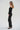 LNA Rory Waffle Off the shoulder dress in black 