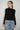 River Mock Neck Long Sleeve - Black