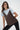 LNA Rowan Cami Layer Tank in Cacao w/ 90s Blue
