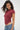LNA Saige Crew Neck with ruching detailing on the side in phoenix