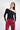 LNA Scene brushed ribbed off the shoulder sweater in black