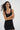 LNA Timeless Ribbed Tank Mini Dress in black 