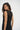 LNA Trey Open Knit Dress in black