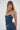 LNA Venus ribbed tank in blue