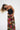 LNA Zia Blurred Floral Midi Skirt