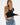 LNA Fitted Rib V Neck Tee in Black