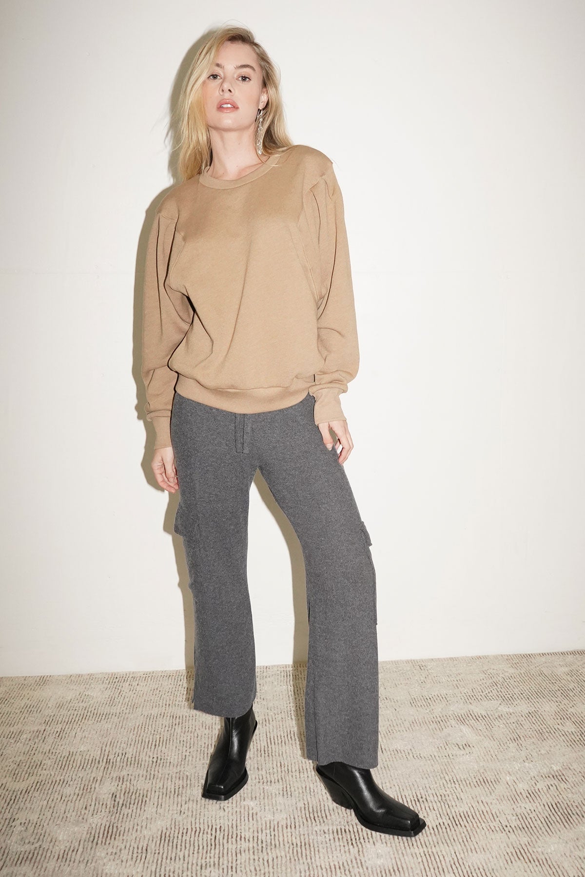 LNA Serra-sweater in Coco