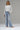 LNA Dalston Ribbed Long Sleeve Top in White
