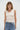 LNA Deep U Ribbed Tank in Bone