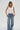 LNA Deep U Ribbed Tank in White