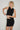 LNA Diane Ribbed Skirt in Black