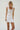 LNA Diane Ribbed Skirt in White