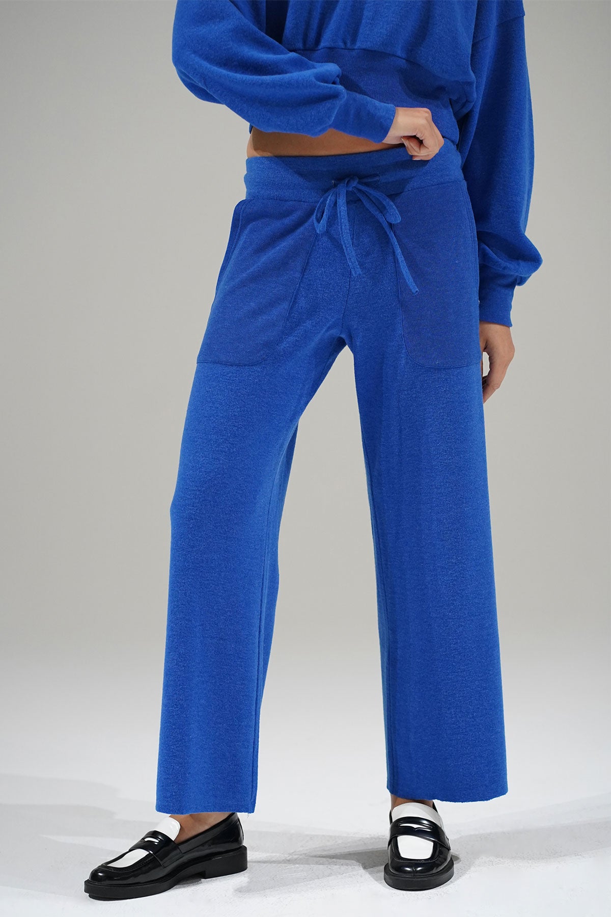 Pantaloni LNA Kismet in limonata blu