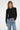 LNA Long Sleeve Ribbed Crew in Black
