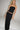 LNA Steph Ribbed Skirt in Black