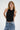LNA Ribbed Double Layer Sleeveless in Black