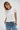 LNA Essential Shaden Crew Neck Tee in White 