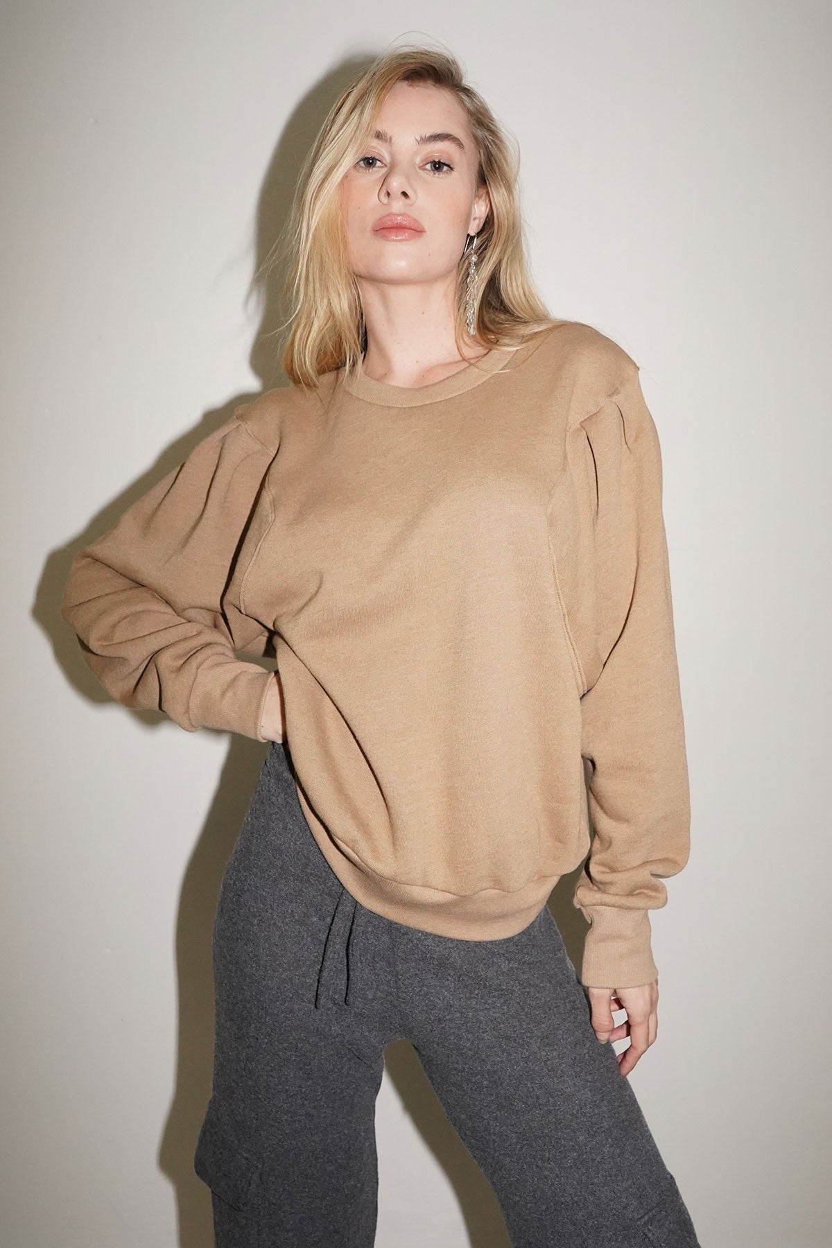 LNA Serra Sweatshirt in Coco