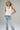 LNA Deep U Cotton Tank in White
