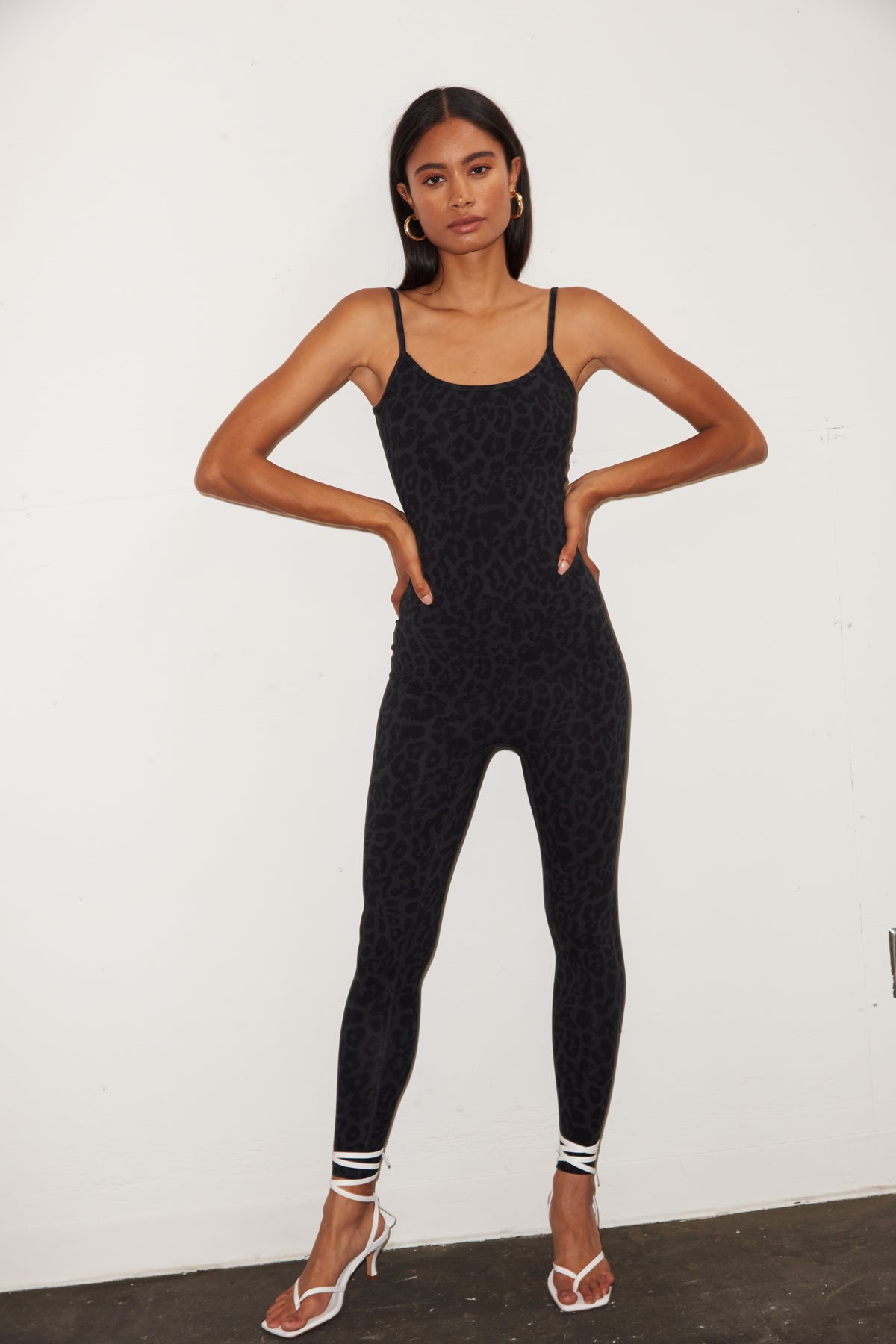 Leopard Onesie - Black Leopard