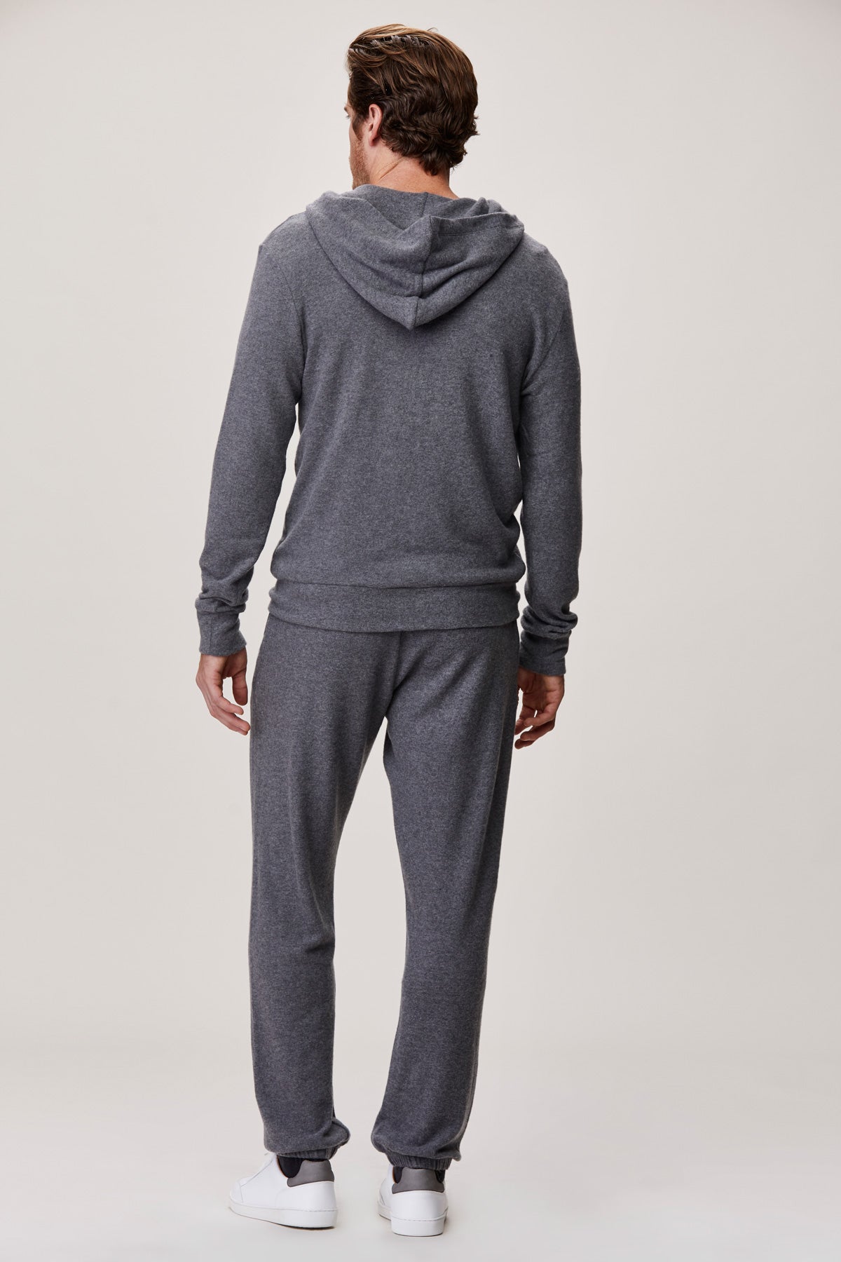 LNA Men's Grey Brushed Hacci Sweatpant