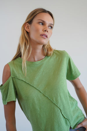 T-shirt de démonstration LNA en vert prairie